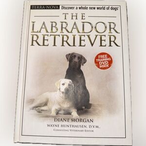 The Labrador Retriever Book by Diane Morgan - Black and White Cover
